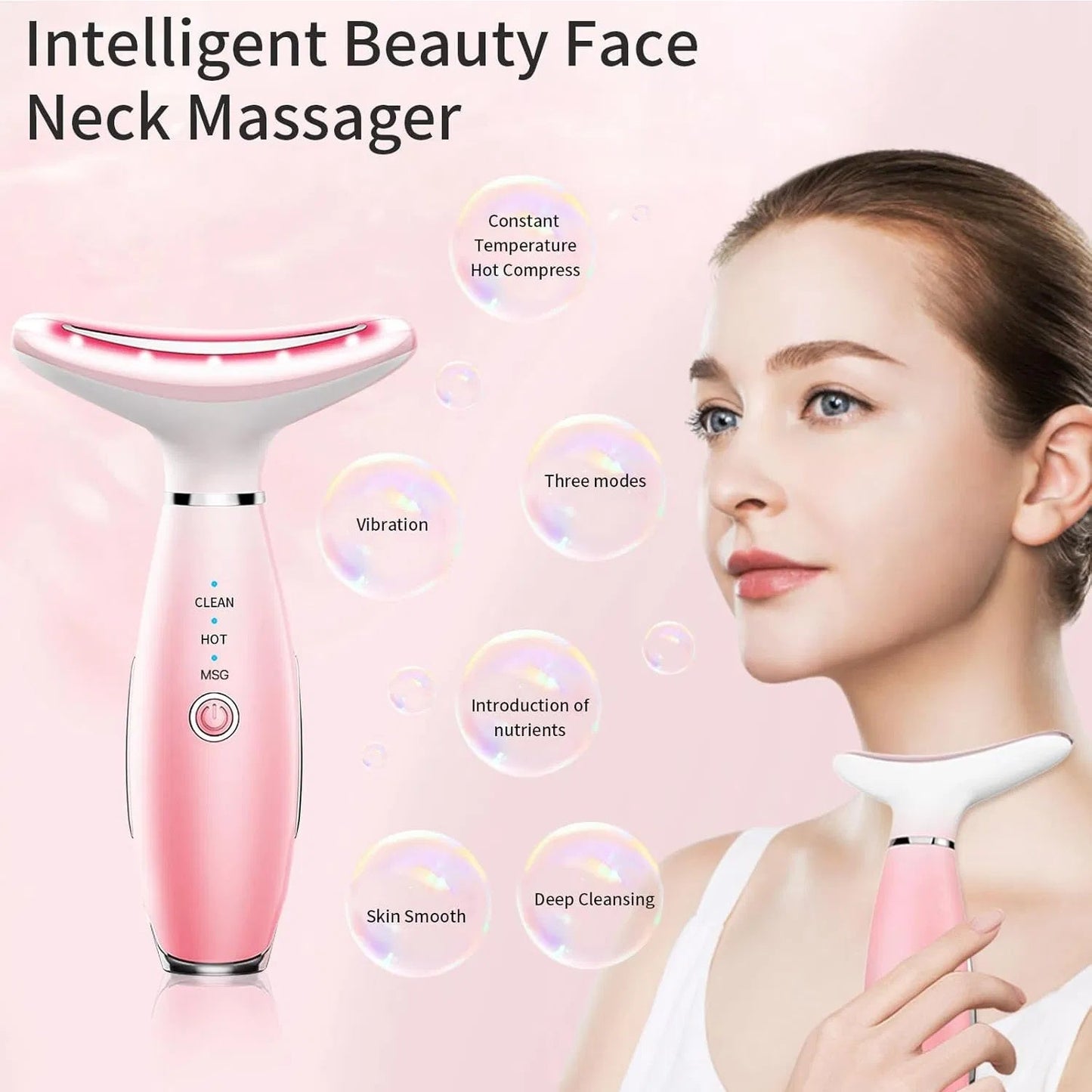 3-in-1 Neck & Face Massager