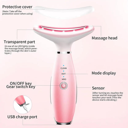 3-in-1 Neck & Face Massager