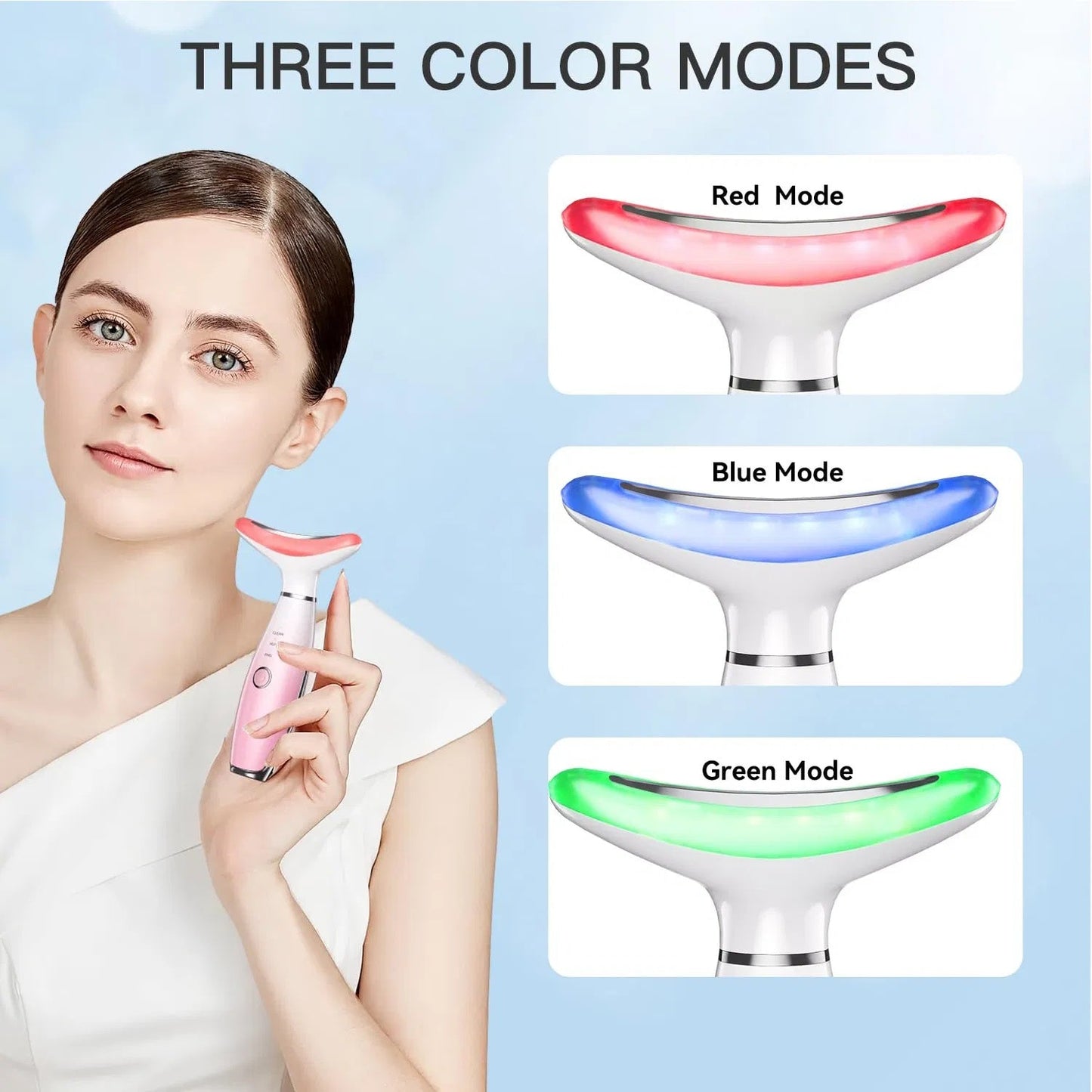3-in-1 Neck & Face Massager