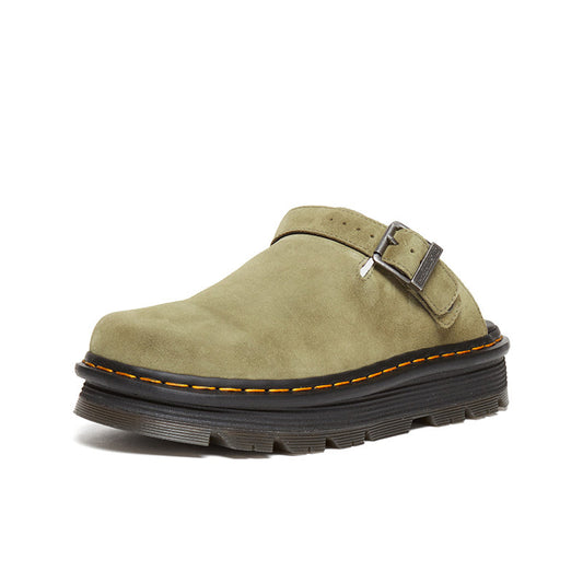 Slip-On Women's Clogs Fashion Sandals Suede Platform Mules