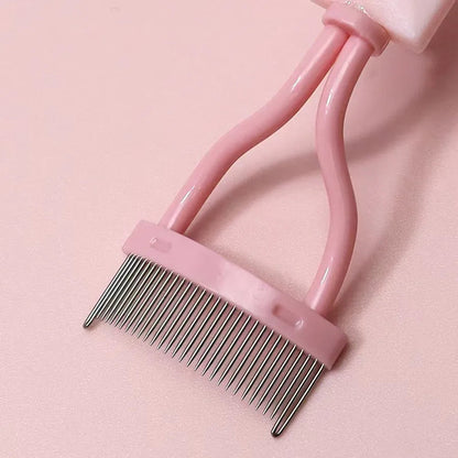 Foldable Steel Eyelash & Eyebrow Comb