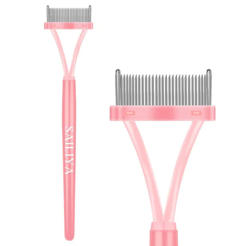 Foldable Steel Eyelash & Eyebrow Comb