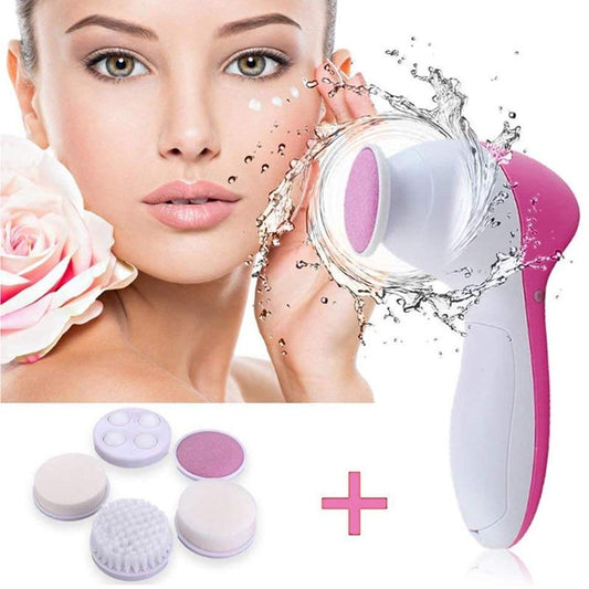5 in 1 Face Cleansing Brush Set
