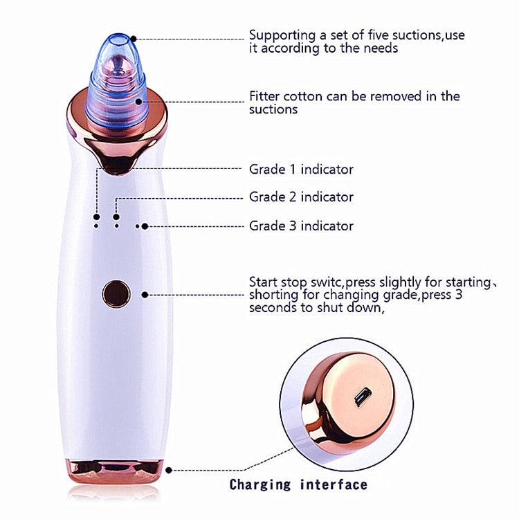 Electric Suction Blackhead Remover