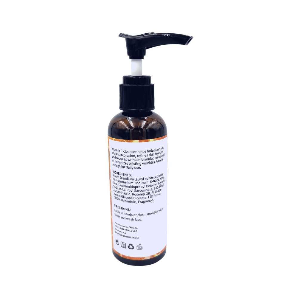 Gentle Vitamin C Facial Cleanser for Anti-Aging Skincare
